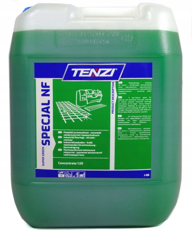 Tenzi Supergreen Špeciálna kvapalina na silné nečistoty